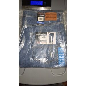 Lucky Brand 410 Athletic Straight denim jeans size 38x34